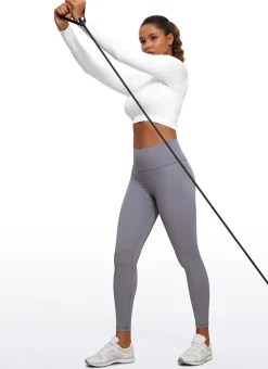 Seamless Slim Fit Cropped Long Sleeve