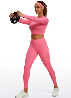 Seamless Slim Fit Cropped Long Sleeve