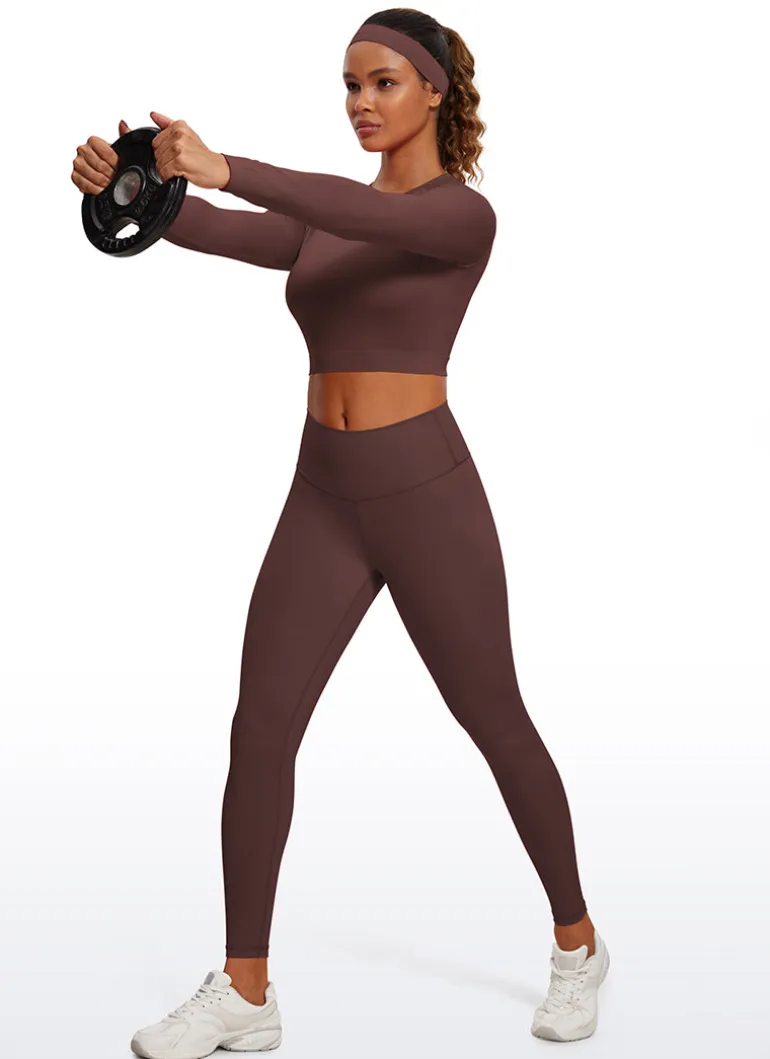 Seamless Slim Fit Cropped Long Sleeve