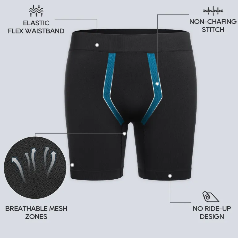 Seamless Sports Underwear 5'' (3-Pack)