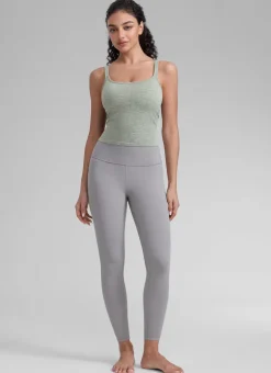 Seamless U Back Built in Bra Tank