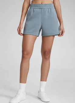 SoftAura Drawstring Pocket Sweat Shorts 4”