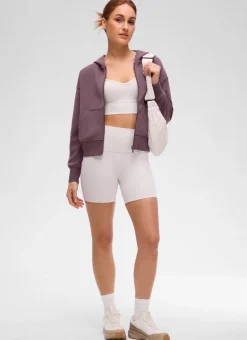 SoftAura Full Zip Waist Length Hoodie