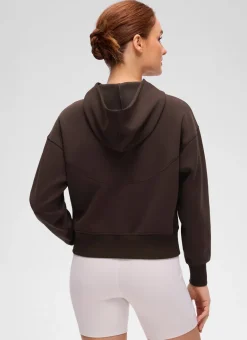 SoftAura Full Zip Waist Length Hoodie
