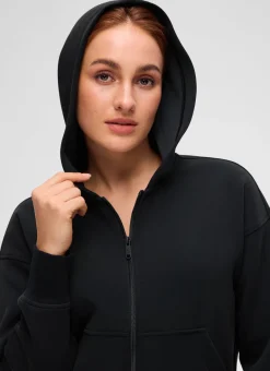 SoftAura Full Zip Waist Length Hoodie
