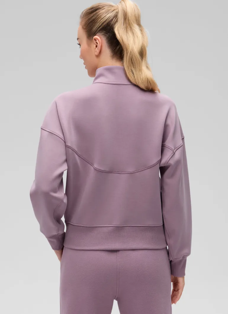 SoftAura Half Zip Pullover Sweatshirt