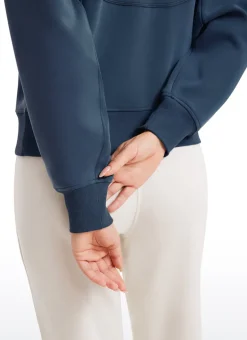 SoftAura Half Zip Pullover Sweatshirt