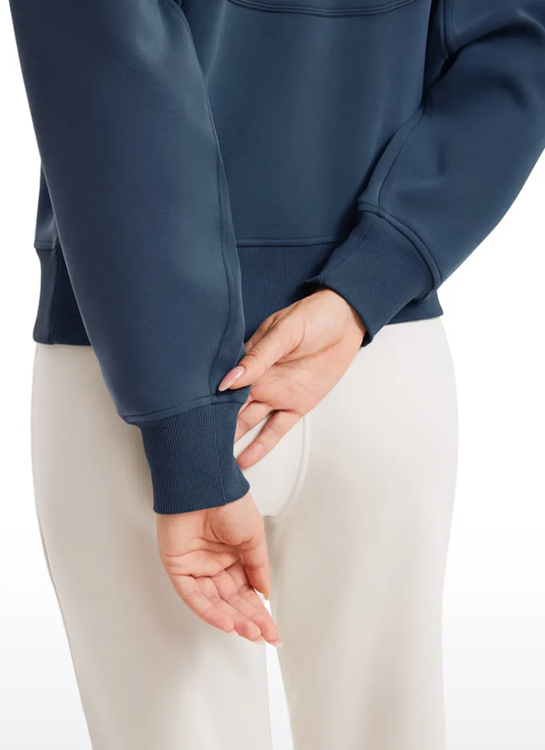 SoftAura Half Zip Pullover Sweatshirt