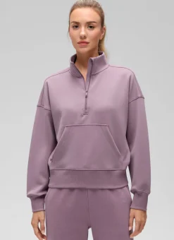 SoftAura Half Zip Pullover Sweatshirt