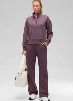 SoftAura Half Zip Pullover Sweatshirt