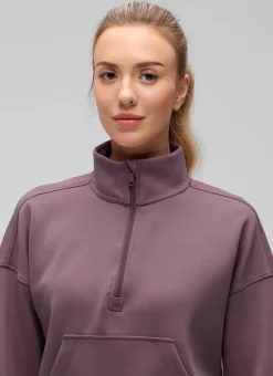 SoftAura Half Zip Pullover Sweatshirt