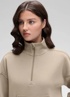 SoftAura Half Zip Pullover Sweatshirt
