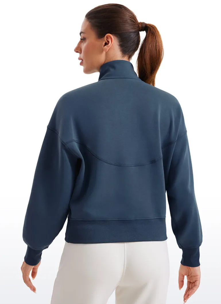 SoftAura Half Zip Pullover Sweatshirt