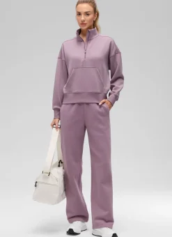 SoftAura Half Zip Pullover Sweatshirt
