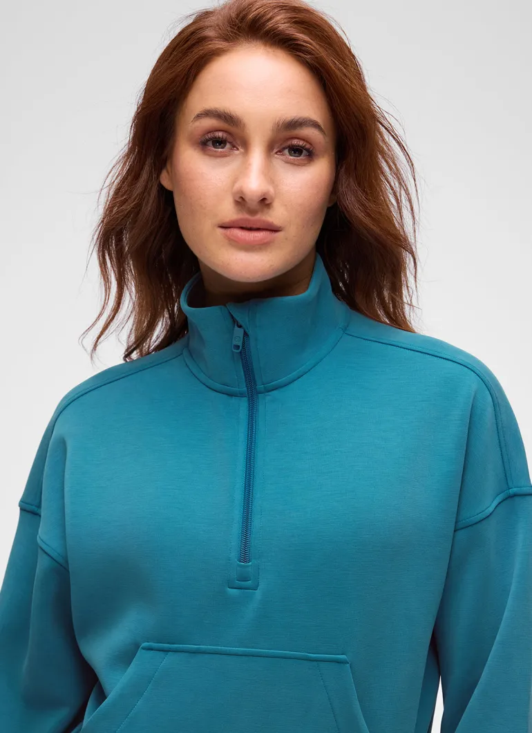 SoftAura Half Zip Pullover Sweatshirt