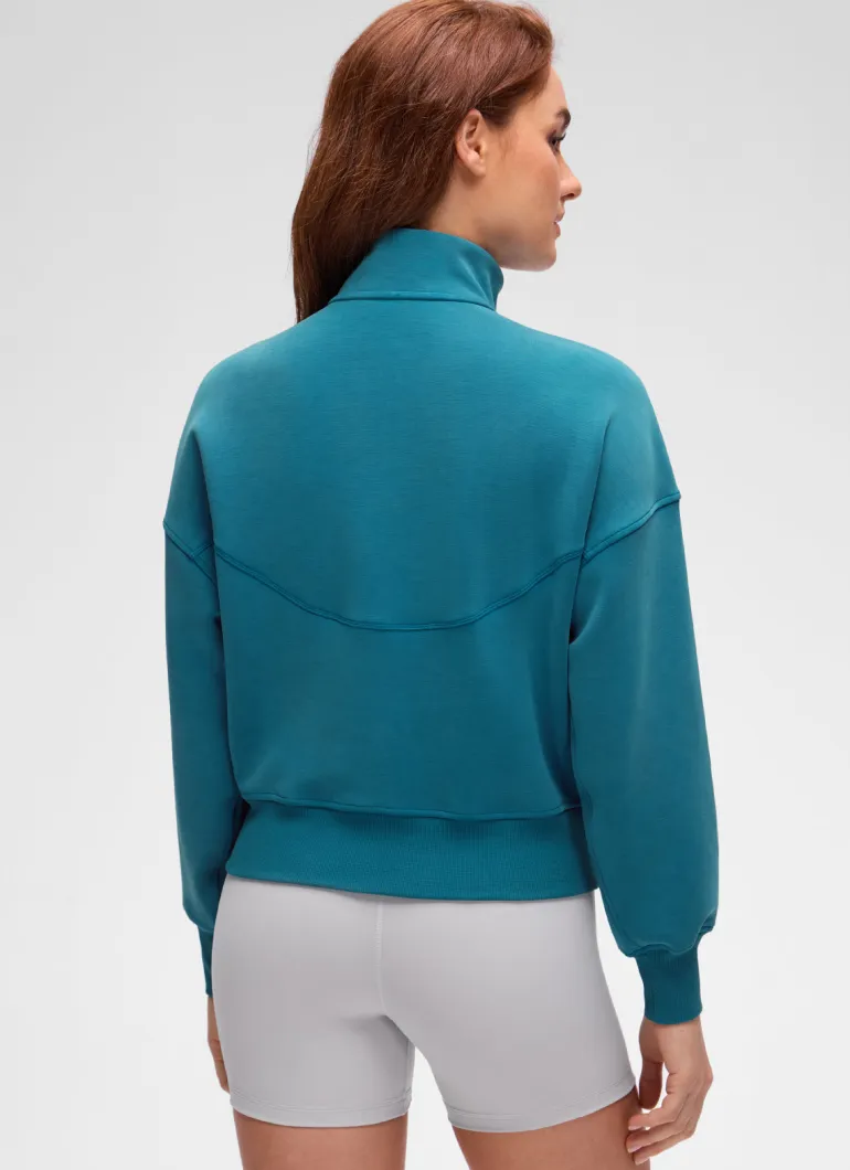 SoftAura Half Zip Pullover Sweatshirt