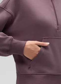 SoftAura Half Zip Pullover Sweatshirt