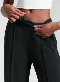 SoftAura Pintuck Straight Leg Sweatpant 30