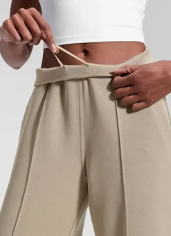 SoftAura Pintuck Straight Leg Sweatpant 30
