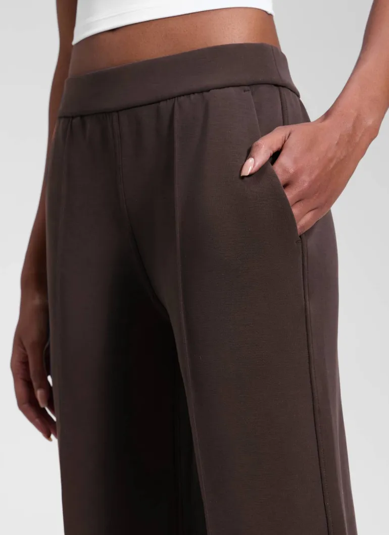 SoftAura Pintuck Straight Leg Sweatpant 30"