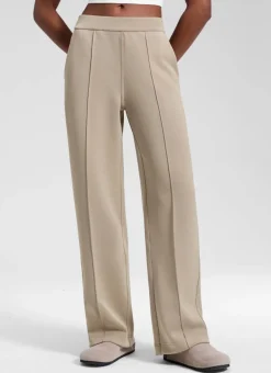 SoftAura Pintuck Straight Leg Sweatpant 30
