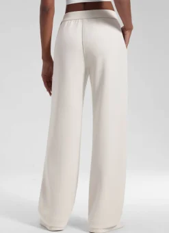 SoftAura Pintuck Straight Leg Sweatpant 30
