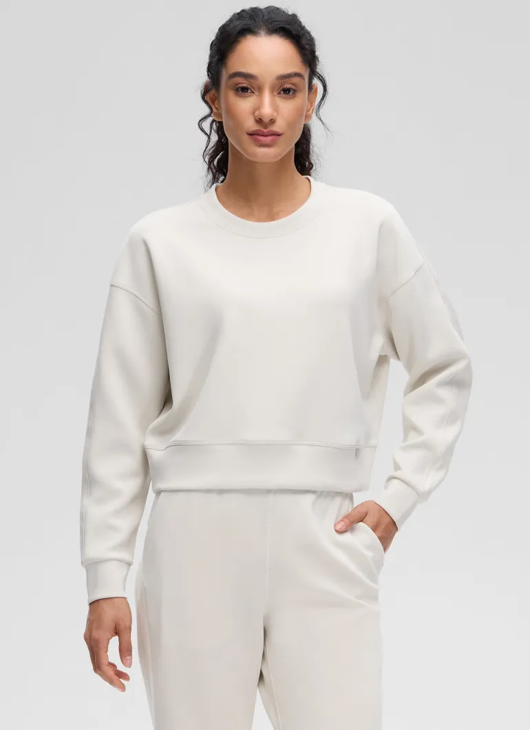 SoftAura Pullover Crewneck Sweatshirt