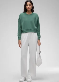 SoftAura Pullover Crewneck Sweatshirt