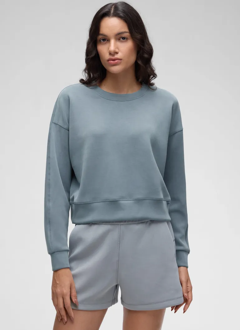 SoftAura Pullover Crewneck Sweatshirt