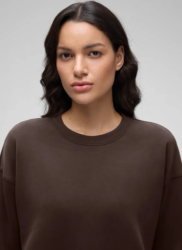 SoftAura Pullover Crewneck Sweatshirt