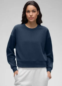 SoftAura Pullover Crewneck Sweatshirt