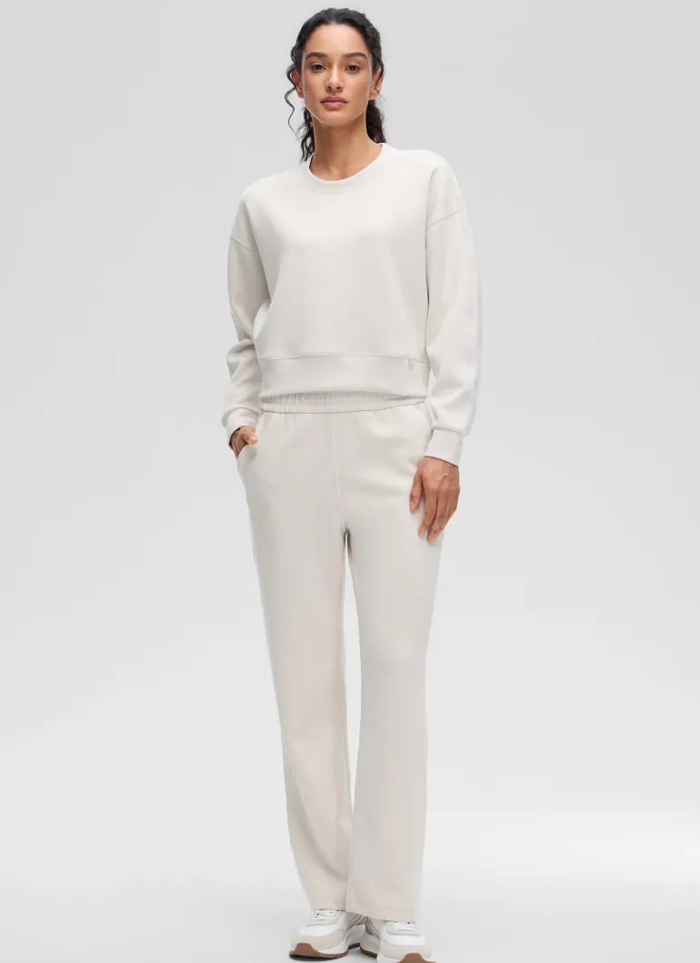 SoftAura Pullover Crewneck Sweatshirt