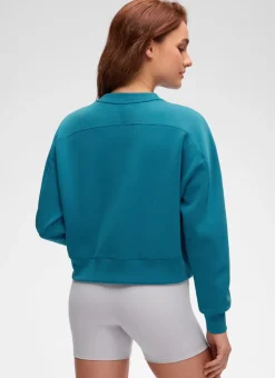 SoftAura Pullover Crewneck Sweatshirt