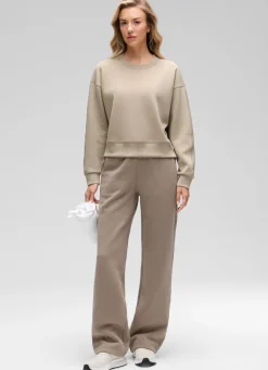 SoftAura Pullover Crewneck Sweatshirt