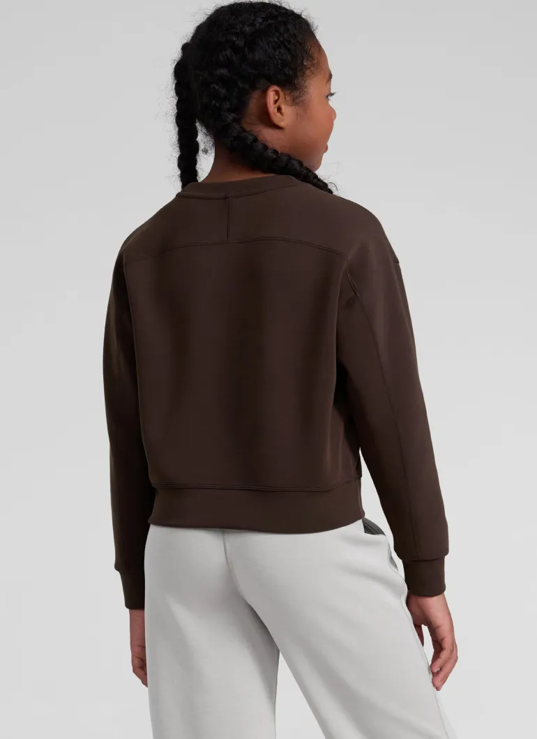 SoftAura Pullover Workout Sweatshirt