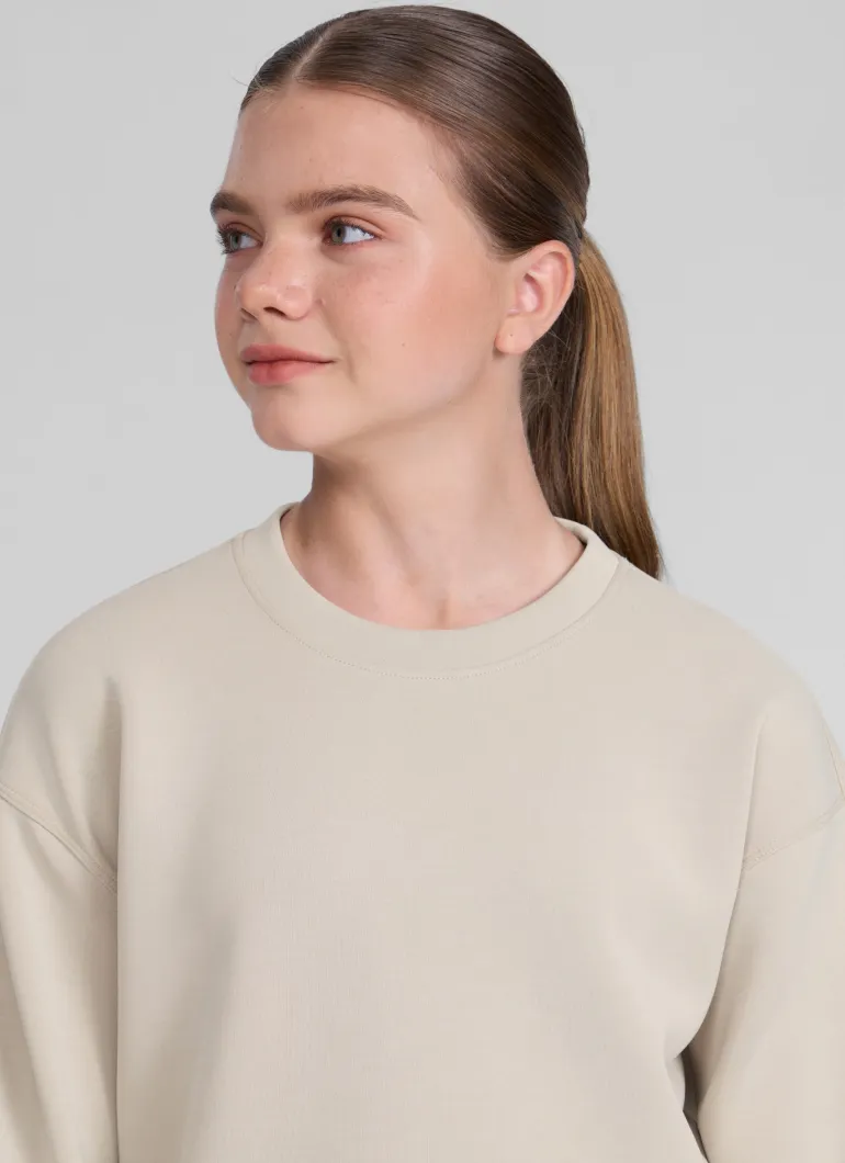 SoftAura Pullover Workout Sweatshirt