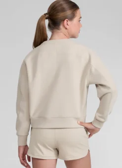 SoftAura Pullover Workout Sweatshirt