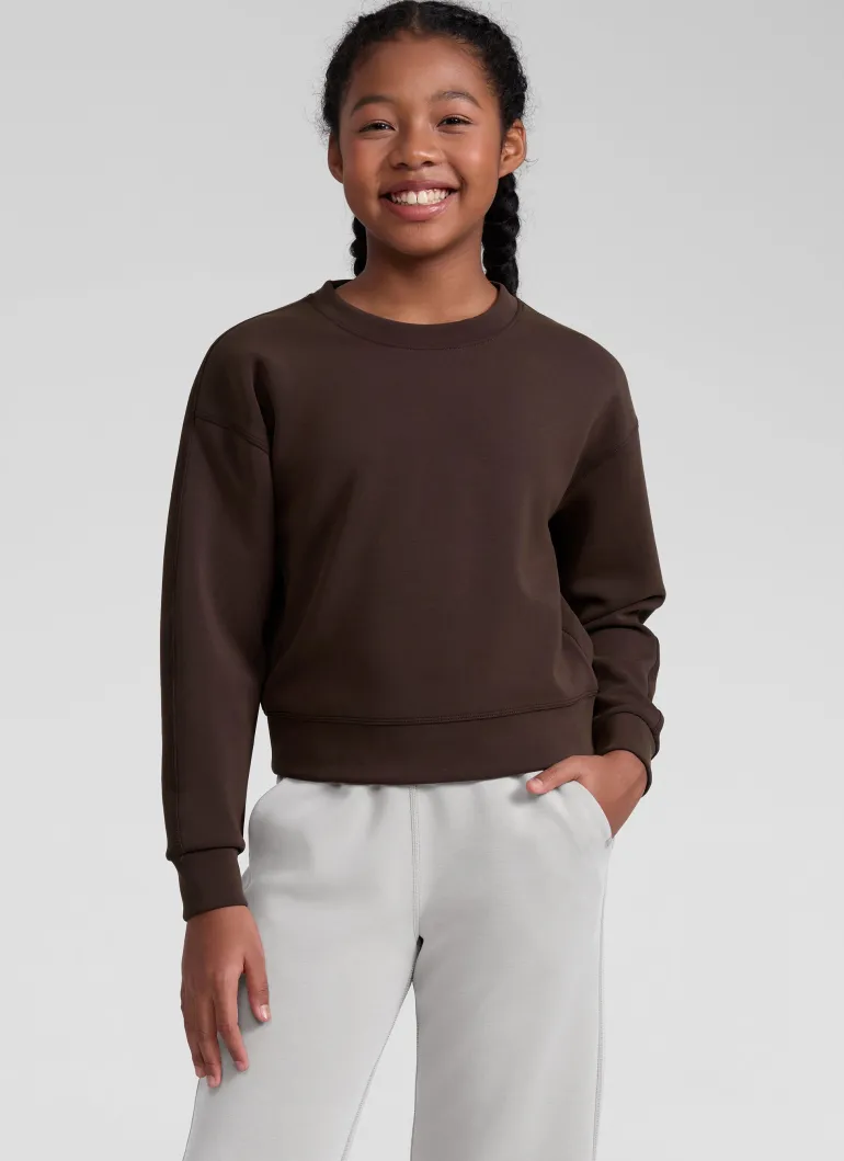 SoftAura Pullover Workout Sweatshirt