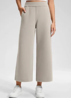 SoftAura Wide Leg Cropped Sweatpant 25