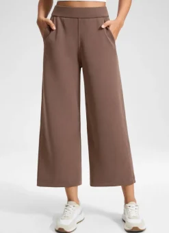 SoftAura Wide Leg Cropped Sweatpant 25