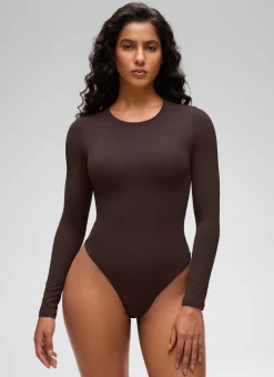 Softembrace Crew Neck Long Sleeve Bodysuit
