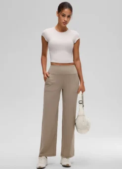 Softembrace Cropped Cap Sleeve Top