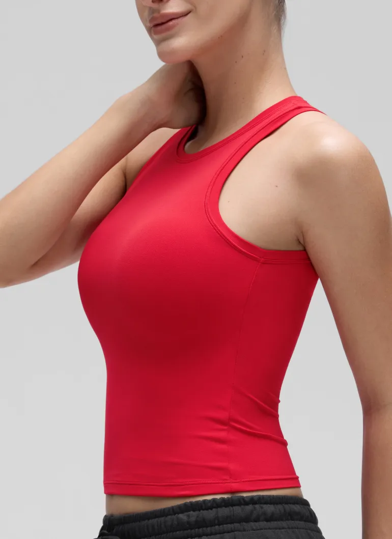 Softembrace Double Lined Sleeveless Tank