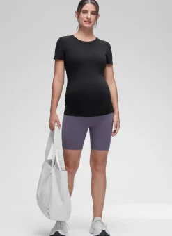Softembrace Maternity Crew Neck Short Sleeve