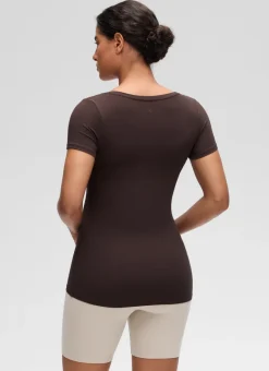 Softembrace Maternity U Neck Short Sleeve