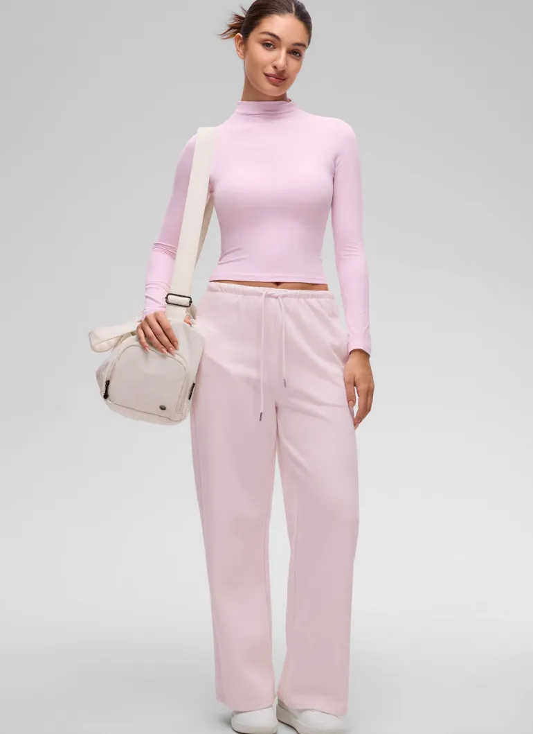 Softembrace Mock Neck Long Sleeve