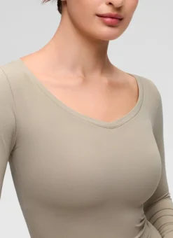 Softembrace V Neck Long Sleeve