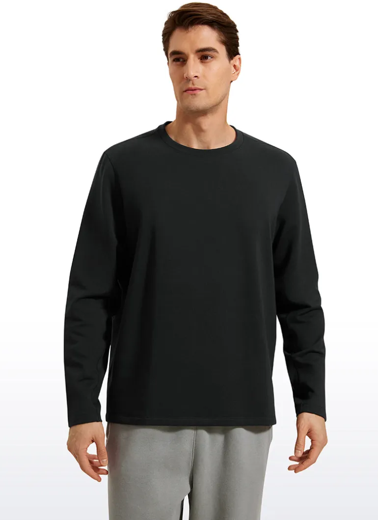 Softness Fleece Crewneck Pullover Sweatshirt