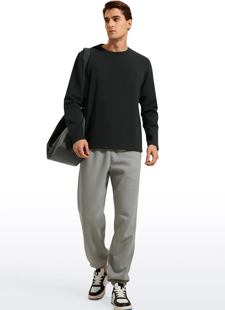 Softness Fleece Crewneck Pullover Sweatshirt