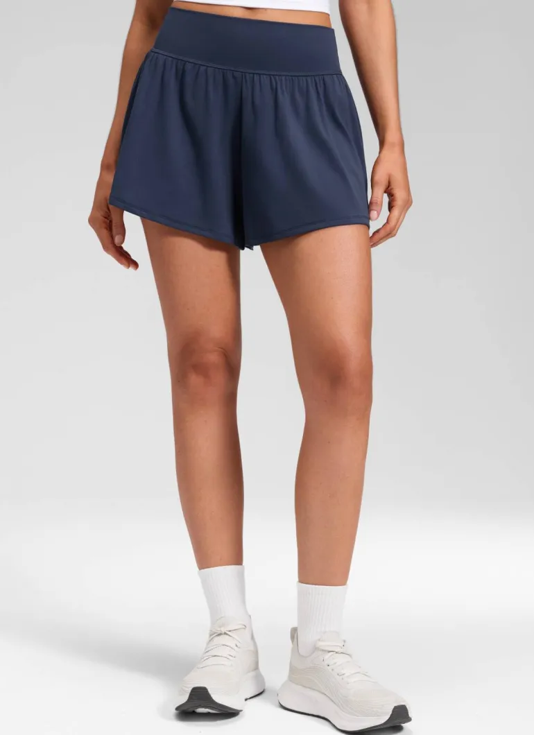 Softretch Flowy 2 in 1 Pocket Shorts